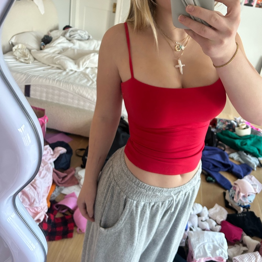 Red top spaghetti strap - Great condition